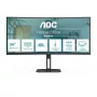 Monitor komputerowy AOC V5 CU34V5C/BK 86,4 cm (34 cale) 3440 x 1440 pikseli Wide Quad HD LED Czarny