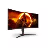 Monitor AOC CU34G2XP/BK VA 34 cali, 3440×1440, 21:9, 180 Hz, 1 ms, 2×HDMI, czarny