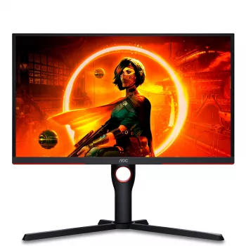 Monitor komputerowy AOC G3 25G3ZM/BK 62,2 cm (24,5 cala) 1920 x 1080 pikseli Full HD Czarny, Czerwony