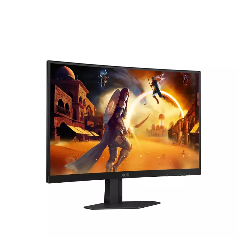 Monitor komputerowy AOC G4 C27G4ZXE 68,6 cm (27 cali) 1920 x 1080 pikseli Full HD LED Czarny, Szary
