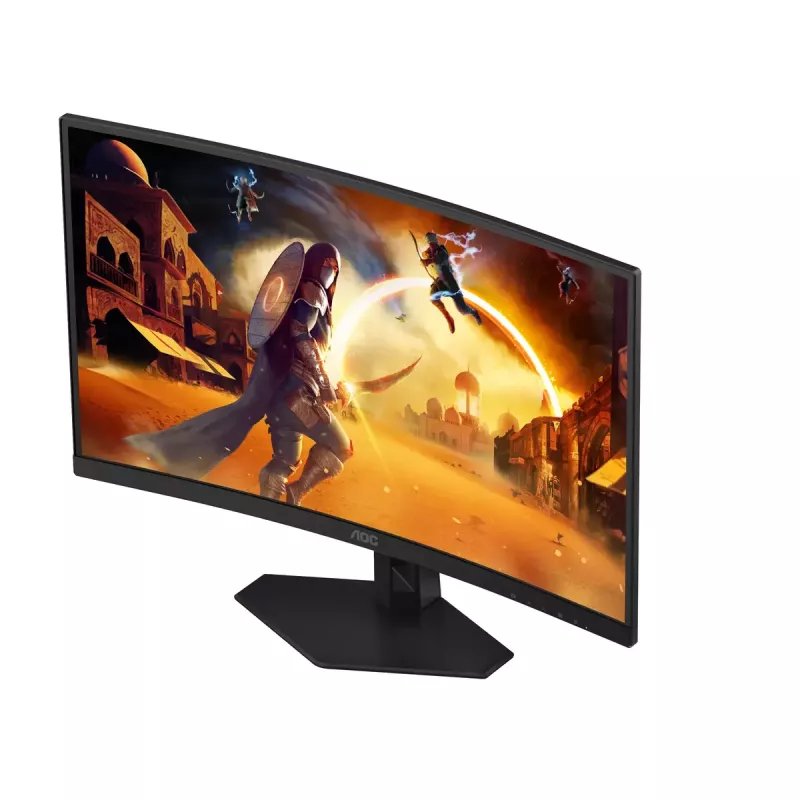 Monitor komputerowy AOC G4 C27G4ZXE 68,6 cm (27 cali) 1920 x 1080 pikseli Full HD LED Czarny, Szary