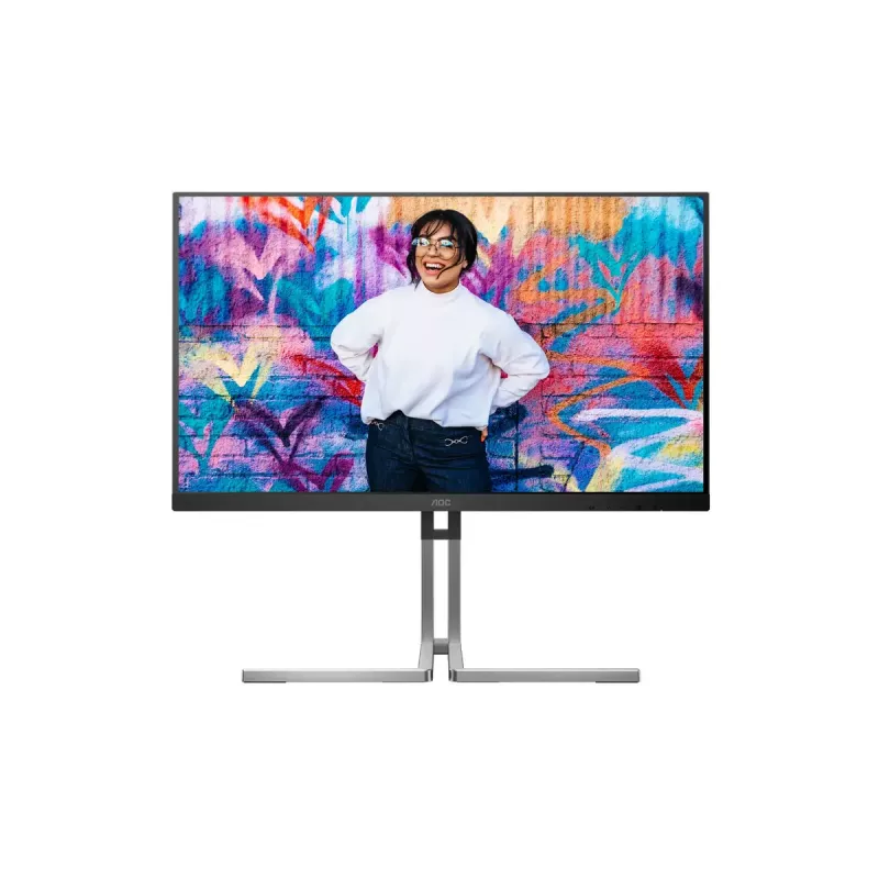 Monitor komputerowy AOC Q27U3CV 68,6 cm (27 cali) 2560 x 1440 pikseli Quad HD LCD Czarny
