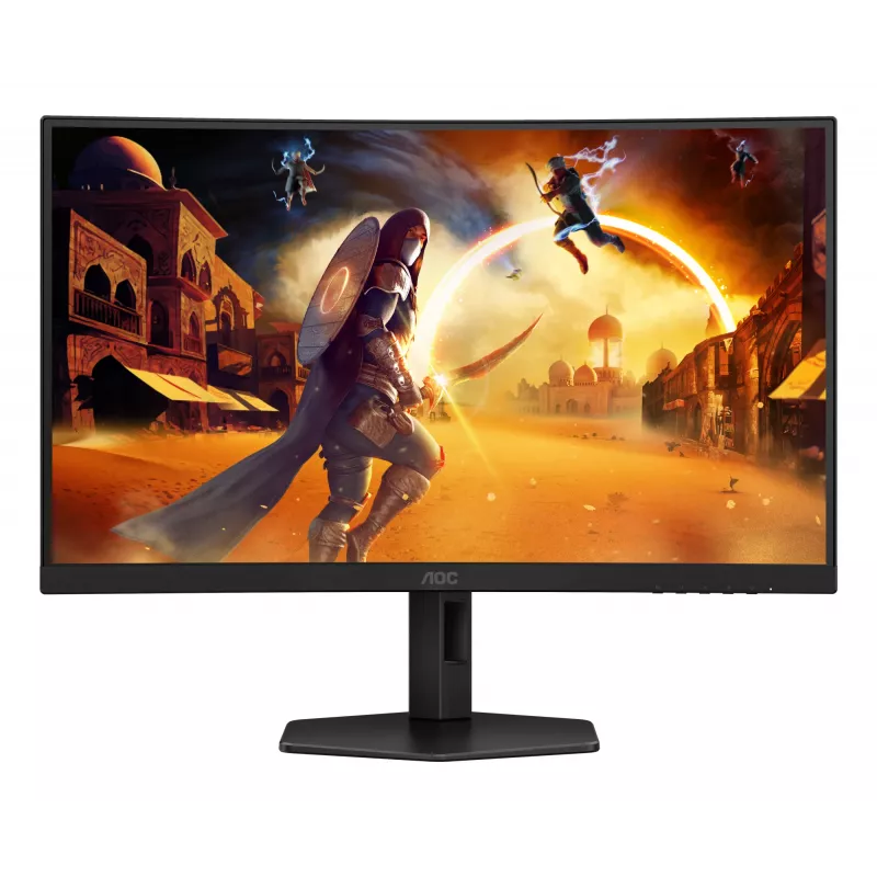 Monitor komputerowy AOC G4 CQ27G4X 68,6 cm (27 cali) 2560 x 1440 pikseli Quad HD LCD Czarny