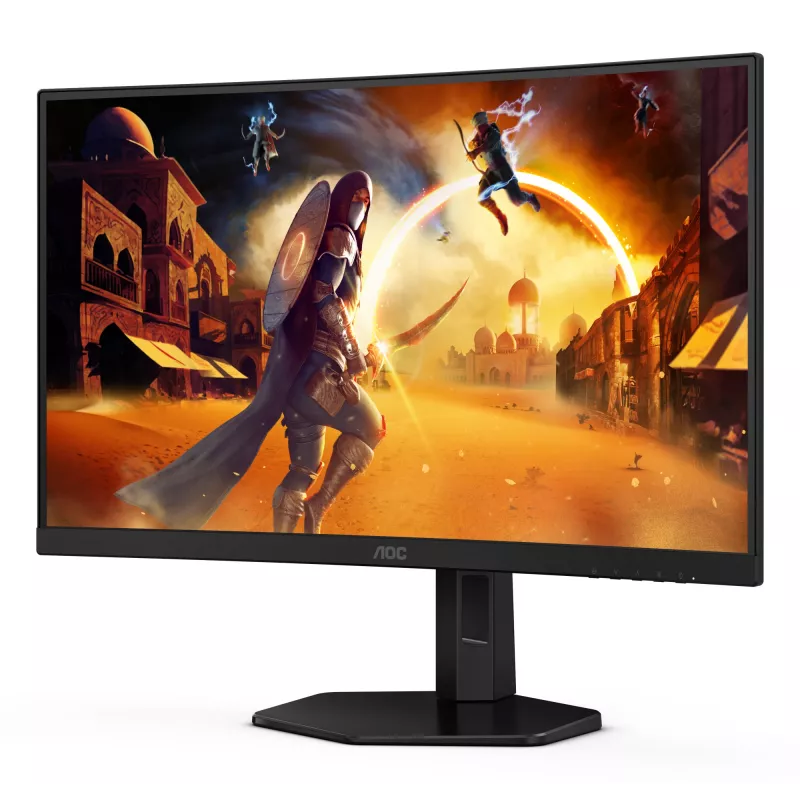 Monitor komputerowy AOC G4 CQ27G4X 68,6 cm (27 cali) 2560 x 1440 pikseli Quad HD LCD Czarny