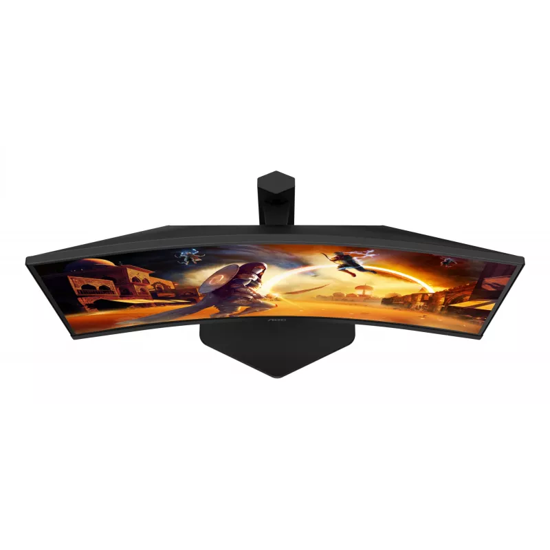 Monitor komputerowy AOC G4 CQ27G4X 68,6 cm (27 cali) 2560 x 1440 pikseli Quad HD LCD Czarny