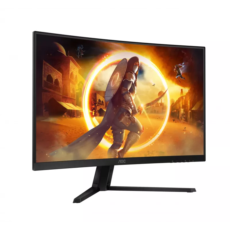 Monitor komputerowy AOC G4 CQ32G4VE 80 cm (31,5 cala) 2560 x 1440 pikseli Quad HD LCD Czarny, Szary