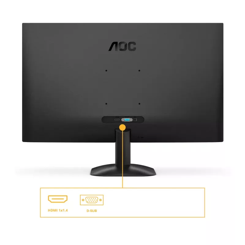 Monitor komputerowy AOC B3 27B35HM 68,6 cm (27 cali) 1920 x 1080 Full HD LED Czarny