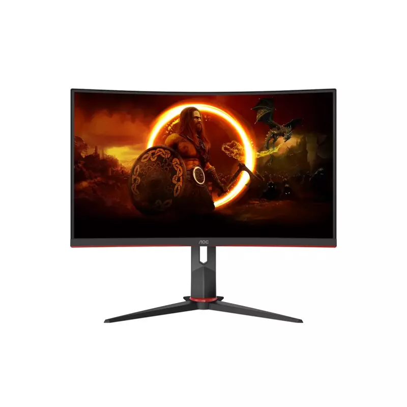 Monitor komputerowy AOC G2 C27G2Z3/BK 68,6 cm (27 cali) 1920 x 1080 pikseli Full HD LED Czarny, Czerwony