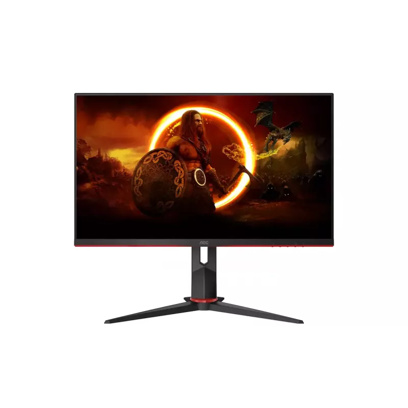 Monitor komputerowy AOC G2 27G2ZN3/BK, 68,6 cm (27 cali), 1920 x 1080 pikseli, Full HD, LCD, czarny, czerwony