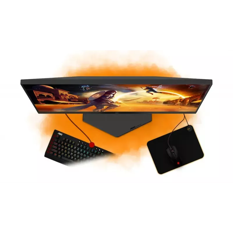Monitor komputerowy AOC G4 27G4HRE 68,6 cm (27 cali) 1920 x 1080 pikseli Full HD LED Czarny, Czerwony