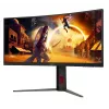 Monitor komputerowy AOC G4 CU34G4Z 86,4 cm (34 cale) 3440 x 1440 pikseli Wide Quad HD LED Czarny, Czerwony