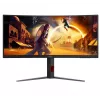 Monitor komputerowy AOC G4 CU34G4 86,4 cm (34 cali) 3440 x 1440 pikseli Wide Quad HD LED Czarny, Czerwony