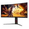 Monitor komputerowy AOC G4 CU34G4 86,4 cm (34 cali) 3440 x 1440 pikseli Wide Quad HD LED Czarny, Czerwony