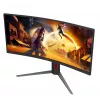 Monitor komputerowy AOC G4 CU34G4 86,4 cm (34 cali) 3440 x 1440 pikseli Wide Quad HD LED Czarny, Czerwony