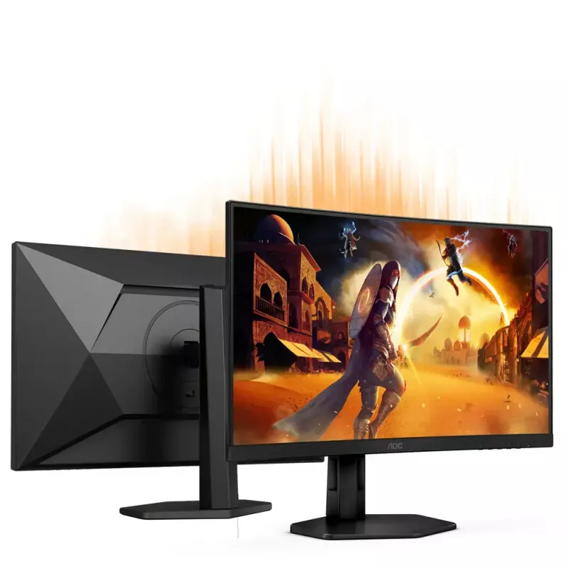 Monitor komputerowy AOC G4 CU34G4 86,4 cm (34 cali) 3440 x 1440 pikseli Wide Quad HD LED Czarny, Czerwony