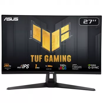 ASUS TUF Gaming VG279QM1A monitor gamingowy 68,6 cm (27 cali), Full HD 1920x1080, Fast IPS, 280 Hz, 1 ms