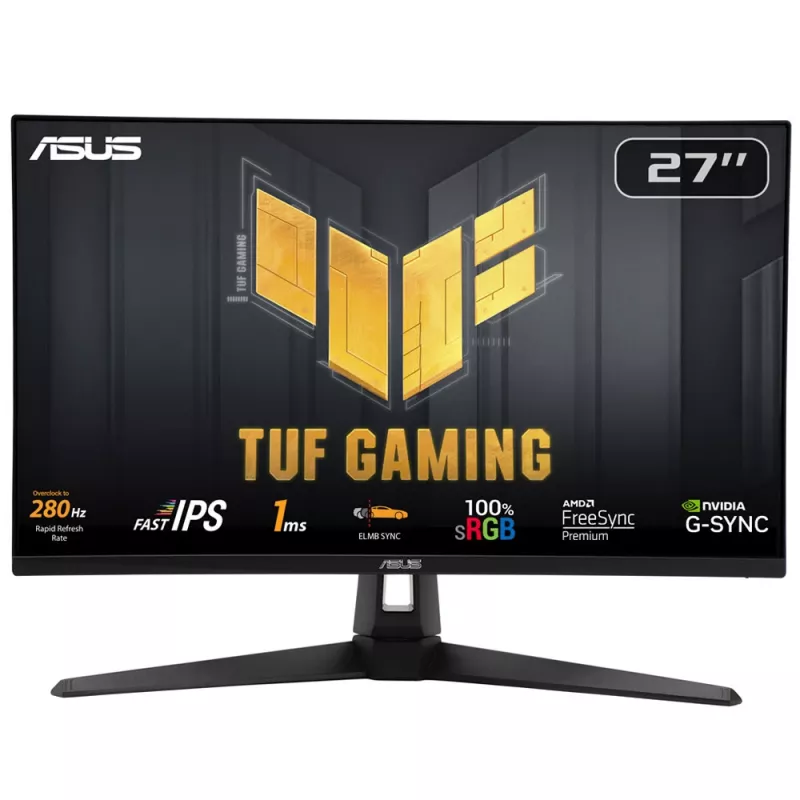 Monitor komputerowy ASUS TUF Gaming VG279QM1A 68.6 cm (27 cali) 1920 x 1080 pikseli Full HD LCD Czarny