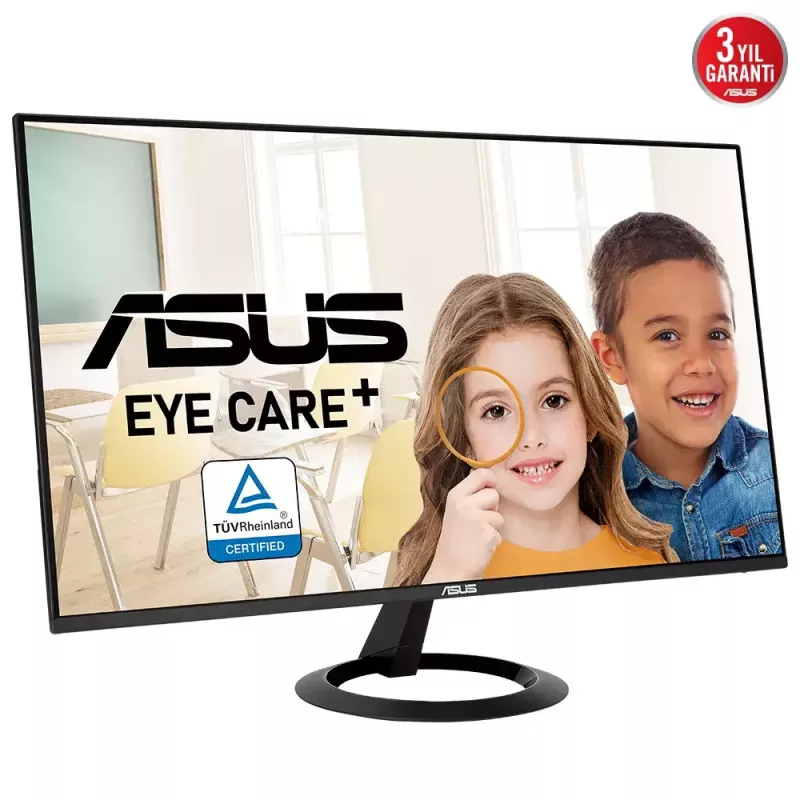Monitor komputerowy ASUS VZ27EHF 68,6 cm (27 cali) 1920 x 1080 pikseli Full HD LCD Czarny