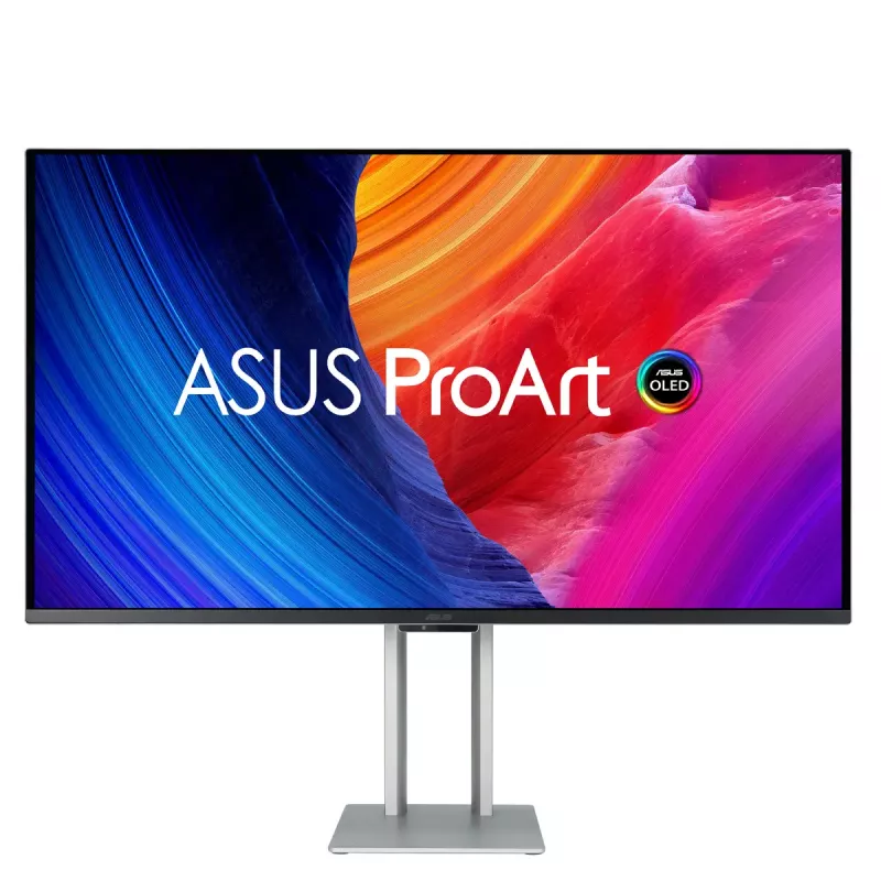 Monitor komputerowy ASUS ProArt OLED PA32UCDM 80 cm (31,5 cala) 3840 x 2160 pikseli 4K Ultra HD QD-OLED Srebrny