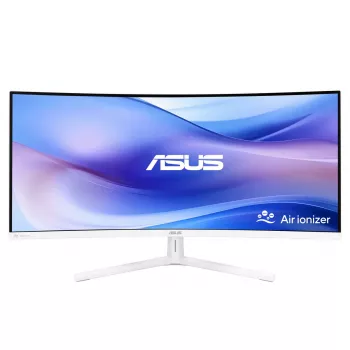 Monitor ASUS VU34WCIP-W 86,4 cm (34 cale) 3440 x 1440 pikseli Wide Quad HD Biały