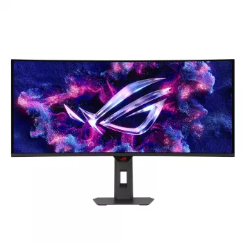 Monitor komputerowy ASUS ROG Strix OLED XG34WCDG 86,4 cm (34 cale) 3440 x 1440 pikseli UltraWide Quad HD QD-OLED Czarny