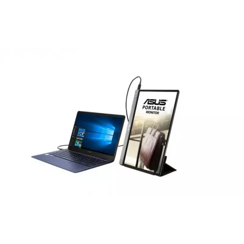 ASUS MB14AC monitor komputerowy 35,6 cm (14 cali) 1920 x 1080 pikseli Full HD Szary