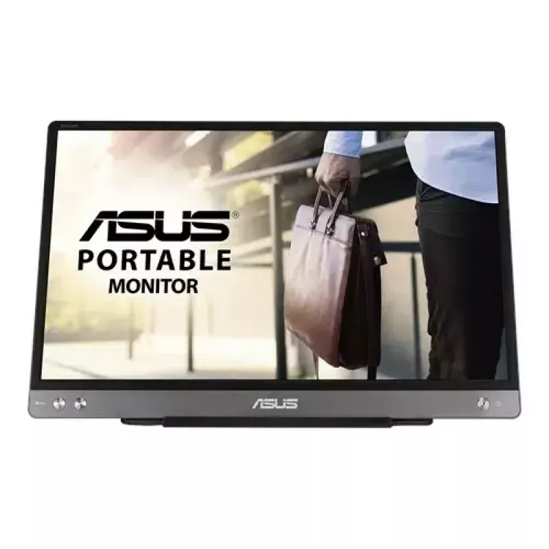 ASUS MB14AC monitor komputerowy 35,6 cm (14 cali) 1920 x 1080 pikseli Full HD Szary