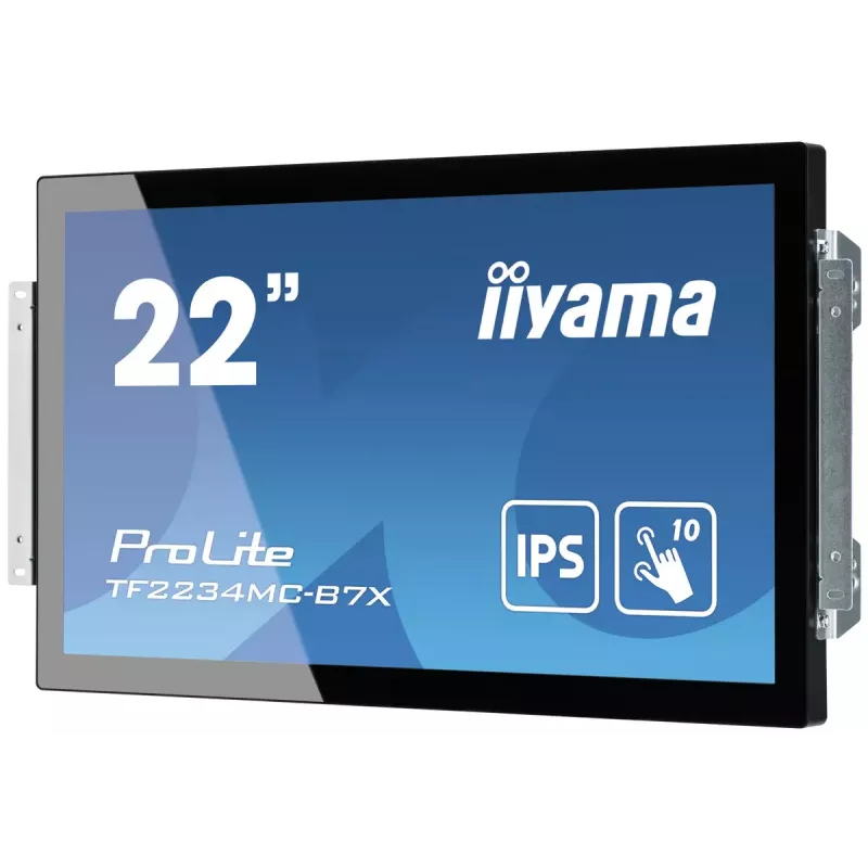 Monitor komputerowy iiyama ProLite TF2234MC-B7X 54,6 cm (21,5 cala) 1920 x 1080 pikseli Full HD LED Dotykowy Multi-użytkownik Czarny