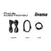 Monitor komputerowy iiyama ProLite XUB2792HSU-W6 68,6 cm (27 cali) 1920 x 1080 Full HD LED Biały