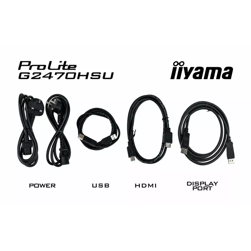 Monitor komputerowy iiyama G-MASTER G2470HSU-B6 60,5 cm (23,8 cala) 1920 x 1080 pikseli Full HD LCD Czarny