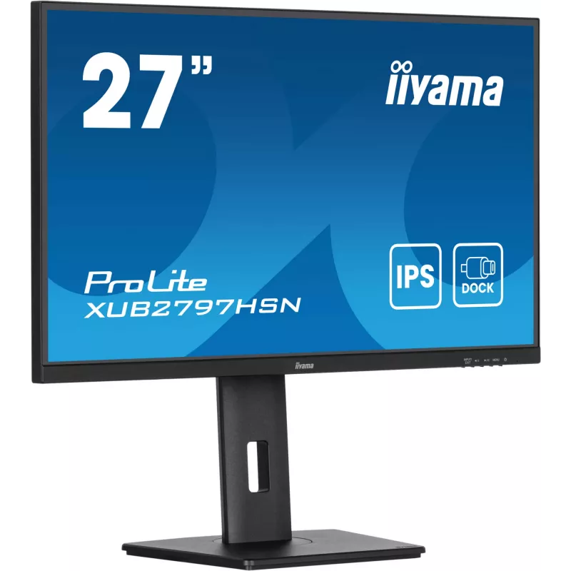 Monitor komputerowy iiyama ProLite XUB2797HSN-B2 68,6 cm (27 cali) 1920 x 1080 pikseli Full HD LED Czarny