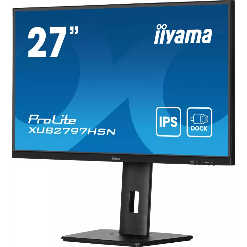 Monitor komputerowy iiyama ProLite XUB2797HSN-B2 68,6 cm (27 cali) 1920 x 1080 pikseli Full HD LED Czarny