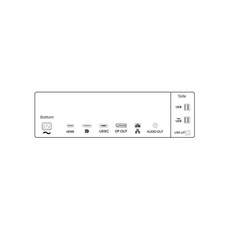 Philips P Line 346P1CRH/00 monitor komputerowy 86,4 cm (34 cale) 3440 x 1440 pikseli UltraWide Quad HD LED Czarny