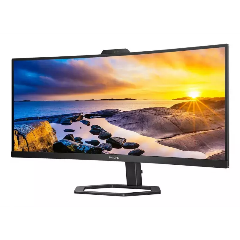 Philips 5000 series 34E1C5600HE/00 monitor komputerowy 86,4 cm (34 cale) 3440 x 1440 pikseli 4K Ultra HD LED Czarny