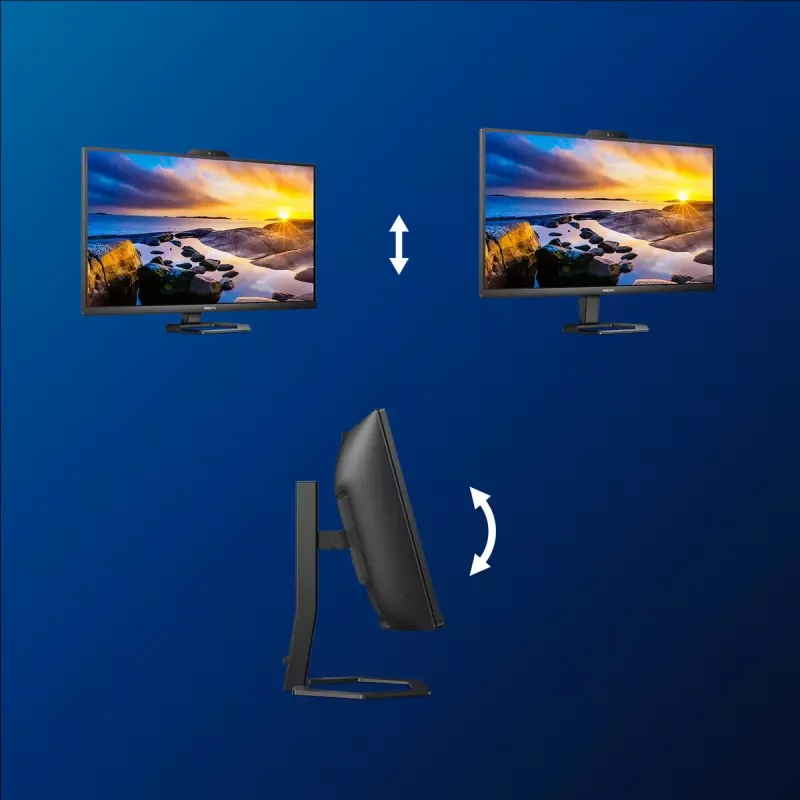 Philips 5000 series 34E1C5600HE/00 monitor komputerowy 86,4 cm (34 cale) 3440 x 1440 pikseli 4K Ultra HD LED Czarny