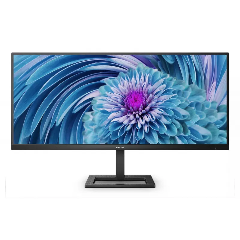 Philips E Line 346E2LAE/00 monitor komputerowy 86,4 cm (34 cale) 3440 x 1440 pikseli Wide Quad HD LCD Czarny