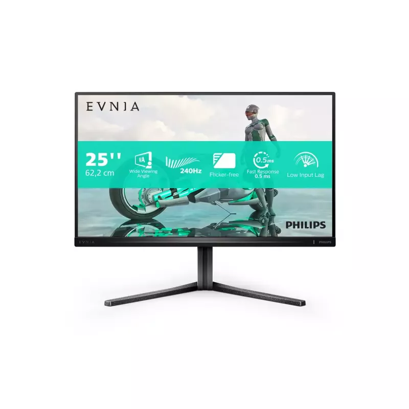 Monitor komputerowy Philips Evnia 25M2N3200W/00 62,2 cm (24,5 cala) 1920 x 1080 pikseli Full HD LCD Szary