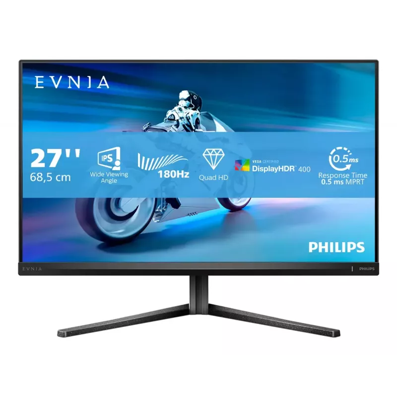 Monitor komputerowy Philips Evnia 5000 27M2N5500/00, 68,6 cm (27 cali), 2560 x 1440 pikseli, Quad HD, LCD, Czarny