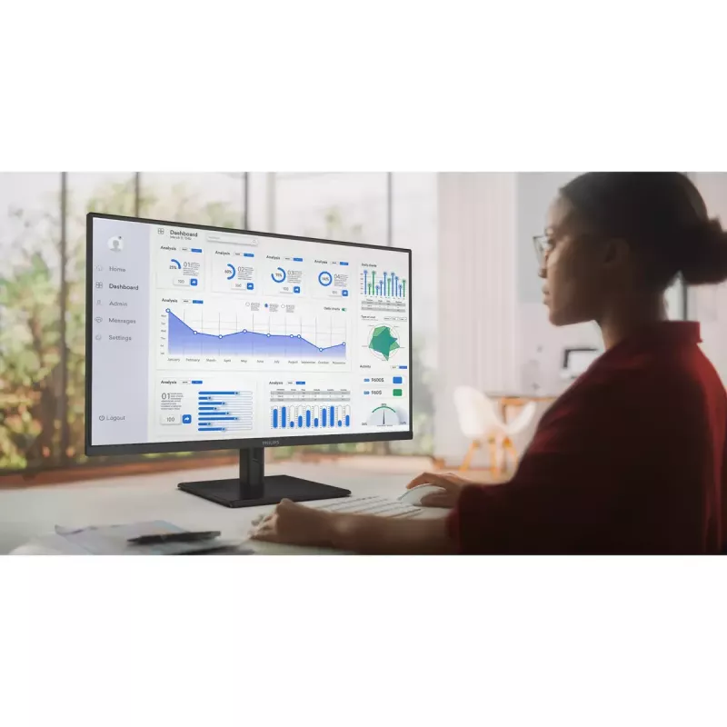 Philips 1000 series 32E1N1800LA/00 monitor komputerowy 80 cm (31,5 cala) 3840 x 2160 pikseli 4K Ultra HD LCD Czarny