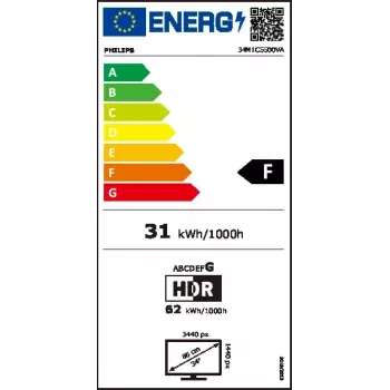 Philips Evnia 32M2C3500L/00 monitor komputerowy 80 cm (31.5 cala) 2560 x 1440 pikseli Quad HD LCD Czarny
