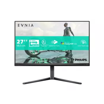 Philips Evnia 3000 27M2N3800A/00 monitor komputerowy 68.6 cm (27 cali) 3840 x 2160 pikseli 4K Ultra HD Szary