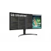 Monitor komputerowy LG 35WN75CP-B.AEU 88,9 cm (35 cali) 3440 x 1440 pikseli 4K Ultra HD LED Czarny