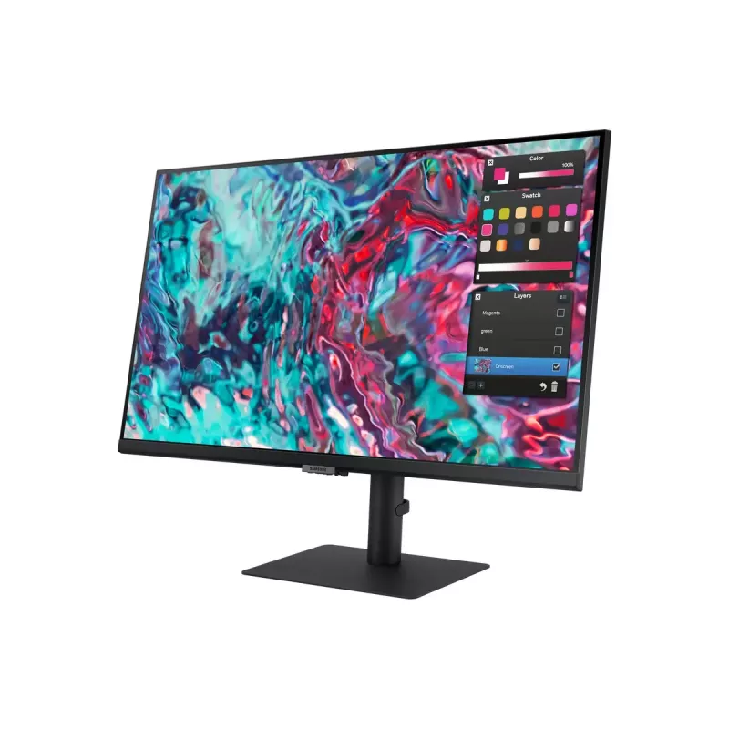 Monitor komputerowy Samsung S80TB 68,6 cm (27 cali) 3840 x 2160 pikseli 4K Ultra HD LED Czarny