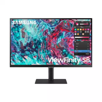 Monitor komputerowy Samsung S80TB 68,6 cm (27 cali) 3840 x 2160 pikseli 4K Ultra HD LED Czarny