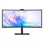Monitor Samsung S65VC 34 inch UltraWide Quad HD 3440x1440 Zakrzywiony VA LCD z USB-C PD 90W, wbudowanymi głośnikami, 100 Hz