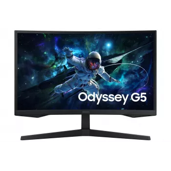 Monitor Samsung G55C 68,6 cm (27 cali) 2560 x 1440 pikseli Wide Quad HD LED Czarny