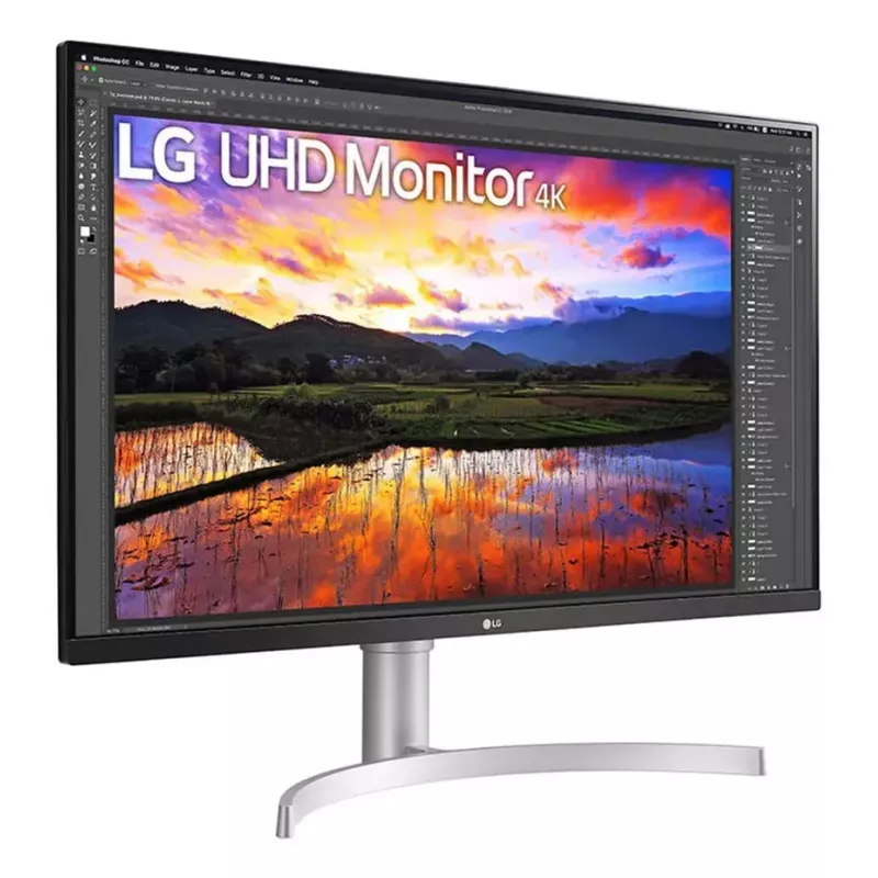 Monitor LG 32UN650K-W 32 cale 4K UHD IPS LED, 3840×2160, 10-bit, HDR Effect, 60Hz, 5 ms, 350 cd/m², głośniki, VESA, regulacja wysokości/pochylenia