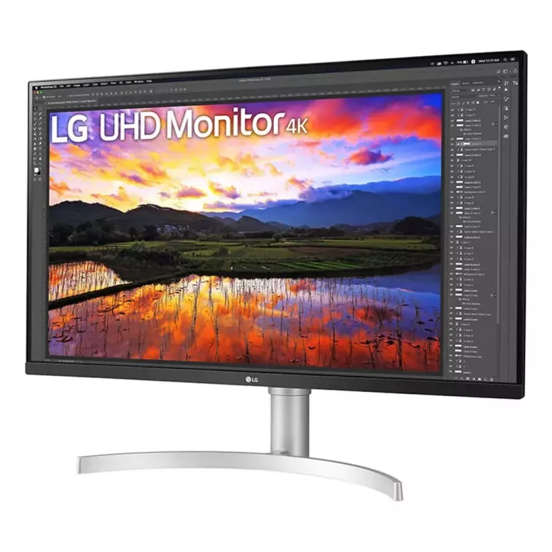 Monitor LG 32UN650K-W 32 cale 4K UHD IPS LED, 3840×2160, 10-bit, HDR Effect, 60Hz, 5 ms, 350 cd/m², głośniki, VESA, regulacja wysokości/pochylenia