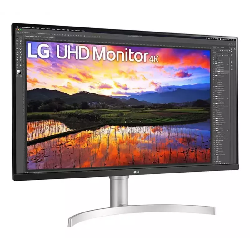 Monitor LG 32UN650K-W 32 cale 4K UHD IPS LED, 3840×2160, 10-bit, HDR Effect, 60Hz, 5 ms, 350 cd/m², głośniki, VESA, regulacja wysokości/pochylenia