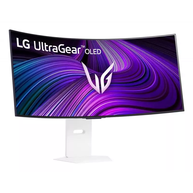 39-calowy monitor OLED LG 39GX90SA-W — 3440 x 1440, 21:9, zakrzywiony, wbudowane głośniki, VESA, USB-C